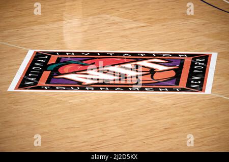 New York, New York, USA. 31st Mar, 2022. General view of the 2022 NIT Championship game between the Xavier Musketeers and Texas A&M Aggies at Madison Square Garden in New York City on Thursday March 31, 2022. Duncan Williams/CSM/Alamy Live News Stock Photo