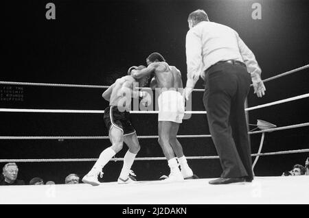 Lloyd Honeyghan vs Horace Shufford. Wembley Arena, London, England ...