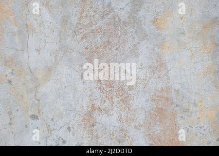Concrete wall cracked grunge texture or background Stock Photo