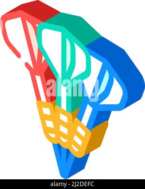 darts isometric icon vector illustration Stock Vector Image & Art - Alamy