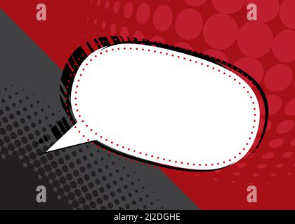 Abstract Comics Background. Poster, banner, flyer, cover. Comic book elements. Retro pop art style backdrop. Stock Vector