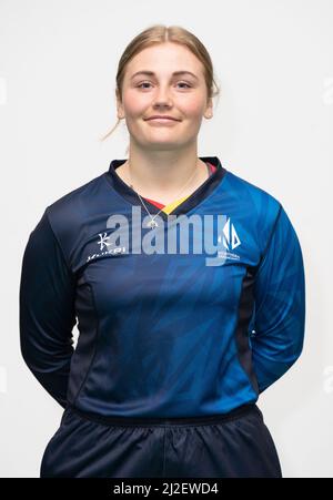 Yorkshire Diamonds' Bess Heath during a photocall at the Headingley Cricket Ground, Leeds. Picture date: Friday April 1, 2022. Stock Photo