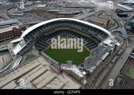 Target Field Poster/canvas Aerial View Minnesota Twins 