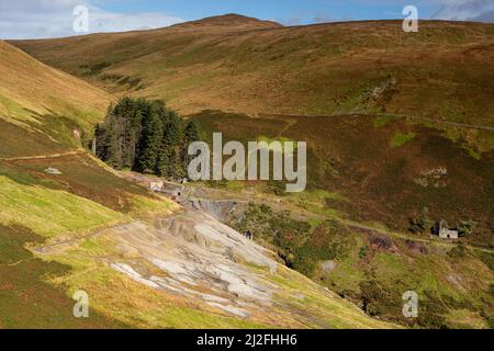 Snaefell mine, Isle of Man Stock Photo