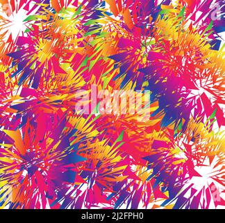 Spiral Tie Dye Pattern Stock vector Stock Vector