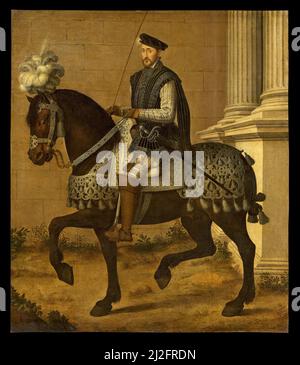 Henry II (1519-1559), King of France.Workshop of François Clouet Stock Photo