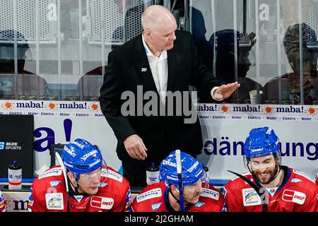 Mannheim, Germany. 01st Apr, 2022. Ice hockey: DEL, Adler Mannheim ...