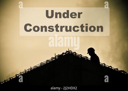 under construction concept Stock Photo