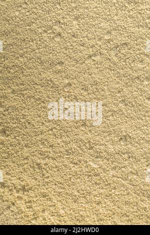 Close up of organic green natural clay powder for face mask, face cream, body wrap, selective focus. Abstract background Stock Photo