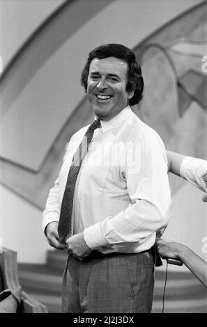 Terry Wogan, BBC Children in Need 1987.  28th November 1987. Stock Photo