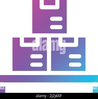 Package Vector Icon design Illustration Stock Vector