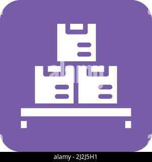 Package Vector Icon design Illustration Stock Vector