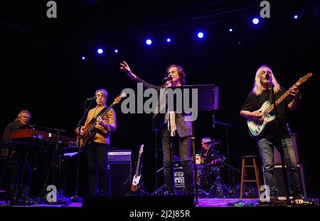 Orlando, United States. 01st Apr, 2022. The Zombies rock band perform live on stage at the Plaza Live theater in Orlando. Credit: SOPA Images Limited/Alamy Live News Stock Photo