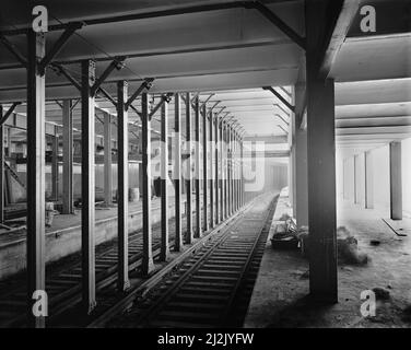 14th Street Subway, New York City, New York, USA, Detroit Publishing Company, 1904 Stock Photo