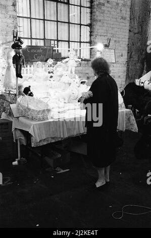 Heritage Market, Stanley Dock, Liverpool, 25th September 1988. Stock Photo