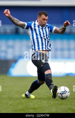 Jack Hunt #32 of Sheffield Wednesday & Michael Ihiekwe #20 of Sheffield ...