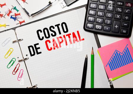 Capital Gains Tax, text words typography written on book against wooden background, life and business motivational inspirational concept Stock Photo