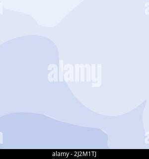 Abstract watercolor background texture in trendy muted shades of blue. Spring. Summer. Season. Vector illustration. Stock Vector