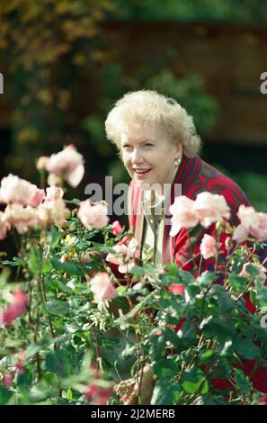 Denise Robertson feature. 27th October 1989. Stock Photo