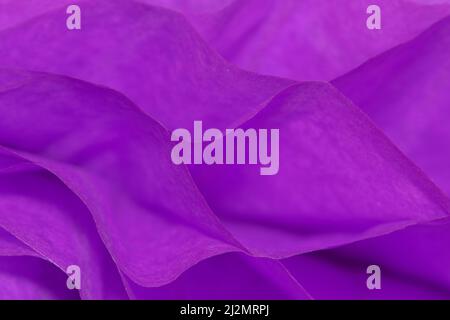 Purple paper abstract patterns and textures background with shallow depth of field. Stock Photo