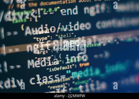 html programming web coding front-end developing language for website ...