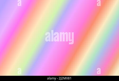 Rainbow Background Wallpaper Vector Illustration Stock Vector