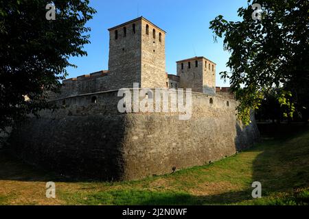 towers of Baba Vida medieval fortress in Vidin, Bulgaria Stock Photo