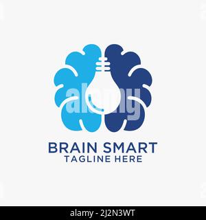 Brain smart logo design Stock Vector Image & Art - Alamy