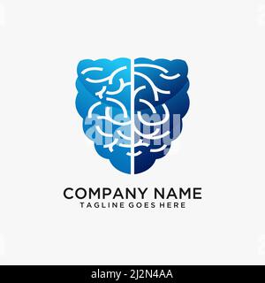 Security smart logo design Stock Vector