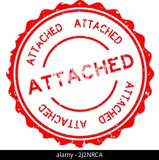 Grunge red extension word round rubber seal stamp on white background ...