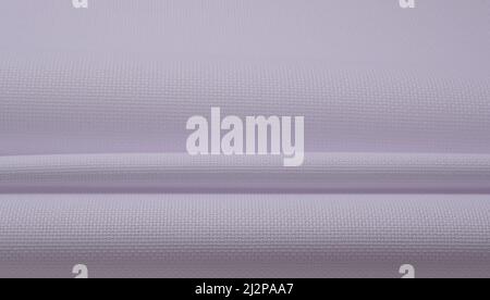 Macro white fabric texture can use for background or cover. Embroidery fabric texture for background Stock Photo