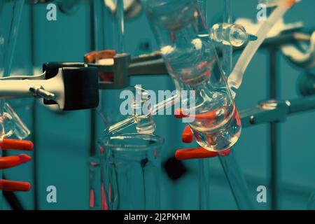 Laboratory device for distillation of volatile liquid fractions Stock ...