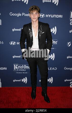 Beverly Hills, USA. 02nd Apr, 2022. Nicky Champaattends the 33rd Annual GLAAD Media Awards on April 02, 2022 in Beverly Hills, California. Photo: CraSH/imageSPACE/Sipa USA Credit: Sipa USA/Alamy Live News Stock Photo