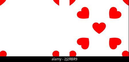 Seamless, repeatable heart shape, icon pattern, texture. Heart wrapper ...