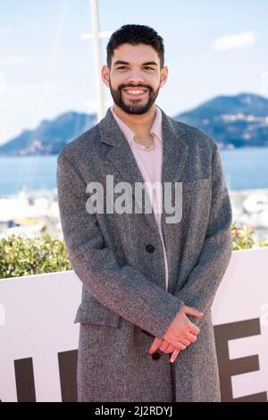 Jury Member, Sami Outalbali attends the Jury Photocall during the 5th Canneseries Festival, on April 03, 2022 in Cannes, France. Photo by David Niviere/ABACAPRESS.COM Stock Photo