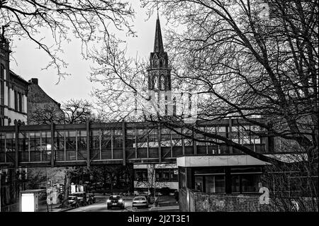 Lindener Turm ,Lindener Alpen ,Von Alten Garten ,Hannover. Stock Photo