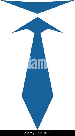 Tie logo illustration vector template Stock Vector