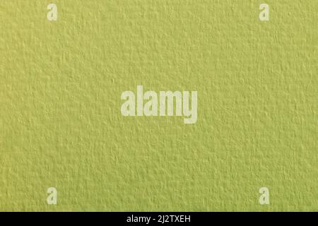 Macro texture of green paper surface. Watercolor sheet herbal green color cardboard background Stock Photo
