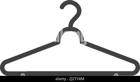 Hanger icon flat design vector template Stock Vector