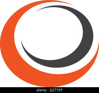 circle logo vector icon template Stock Vector