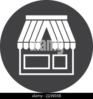 Store icon template vector design Stock Vector