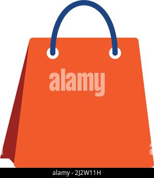 Shopping bag logo vector template Stock Vector