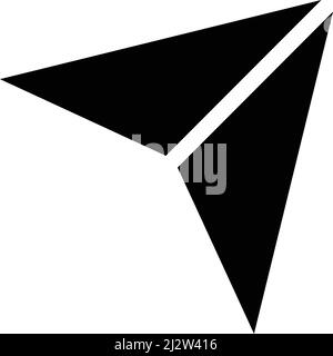 Send Vector Icon Design Illustration Stock Vector
