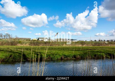 River Bure, Oxnead, Norfolk, England, UK Stock Photo