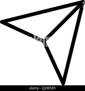 Send Vector Icon Design Illustration Stock Vector