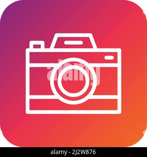 Camera Vector Icon Design Illustration Stock Vector