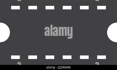 Ticket logo icon vector flat design Stock Vector