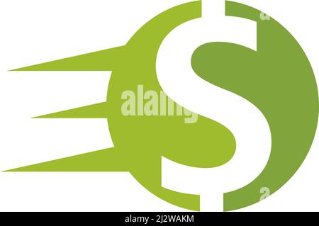 Business acounting money mobile cash logo vector template Stock Vector