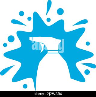 Cleaning logo and symbol ilustration vector template Stock Vector