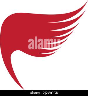 Wing logo and symbol vector ilustration Stock Vector